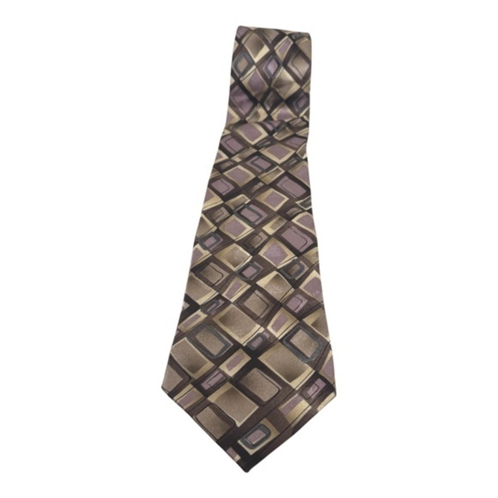 J. Garcia Necktie 100% Silk Collection Forty Seven Nevsky Multicolor Geometric